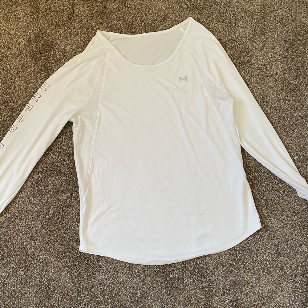 Under Armour White Long Sleeve